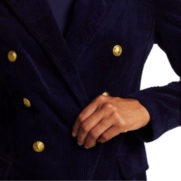 L’agence Kaydence Corduroy Jacket-Stargazer/Size SMALL - Picture 4 of 12